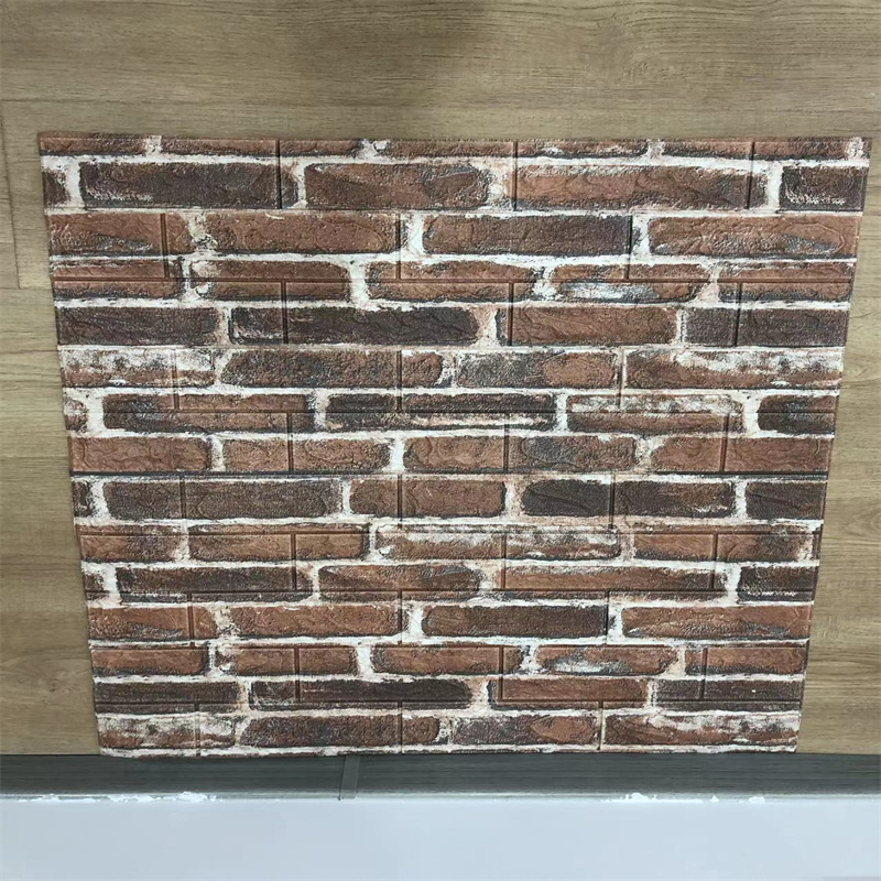 3d brick foam wallpaper